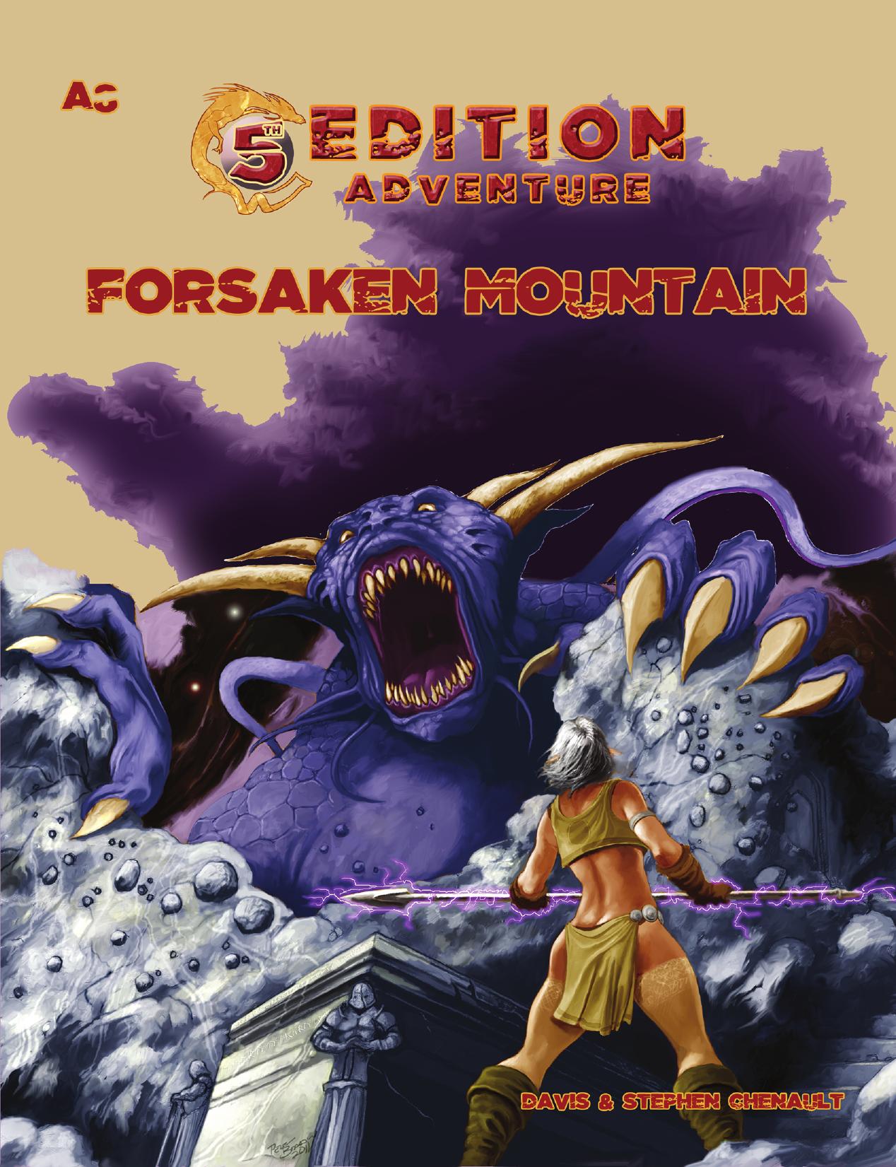 D&D 5e Forsaken Mountain (The Umbrage Saga)
